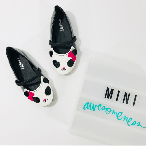 Capelli of New York Other - Capelli Panda and bow Toddler flats